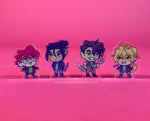 The Hunt little guys acrylic stands