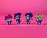 The Hunt little guys acrylic stands