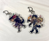 The Hunt carrying keychains