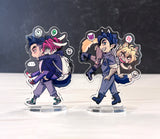 The Hunt carrying standees