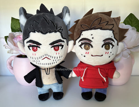 **PREORDER** Sterek Plush Pair