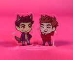 Sterek little guys acrylic stands