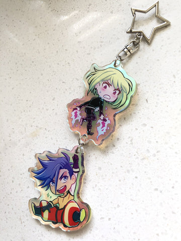 Promare: Linked Holo Keychain